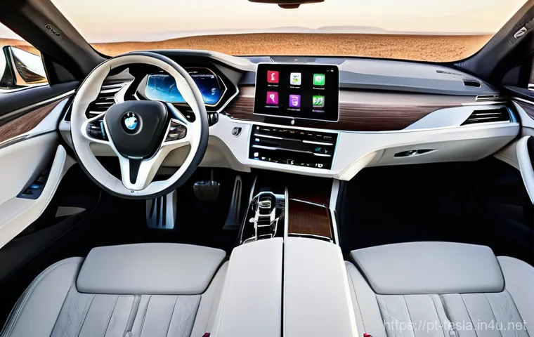 테슬라 모델 S와 BMW 7시리즈 비교 - **Prompt:** A dynamic, split image illustrating the contrasting driving sensations of two luxury sed...